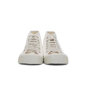 Spalwart White High Top Sneakers